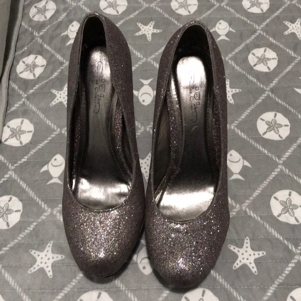 Sparkly heels